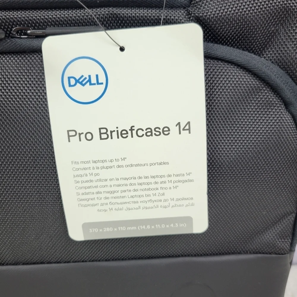 Dell Pro Briefcase 14 Earth-Friendly Solution-Dyeing‎ Process